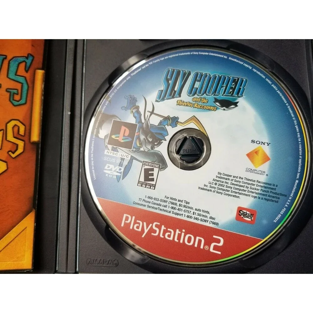 Sly Cooper and the Thievius Raccoonus Greatest Hits (Sony PlayStation 2, 2003)
